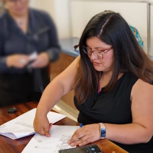 Firma de constitución de la cooperativa Trafkintu en notaría de Temuco